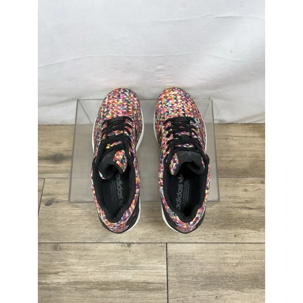 Adidas ZX Flux Torsion Prism Running Shoes Mens Size 8.5‎ Multicolor Sneakers